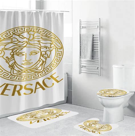 bathroom decor with Versace